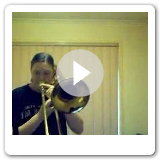 Pink Panther on Trombone