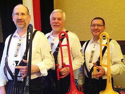 Dorf Kapelle Trombones